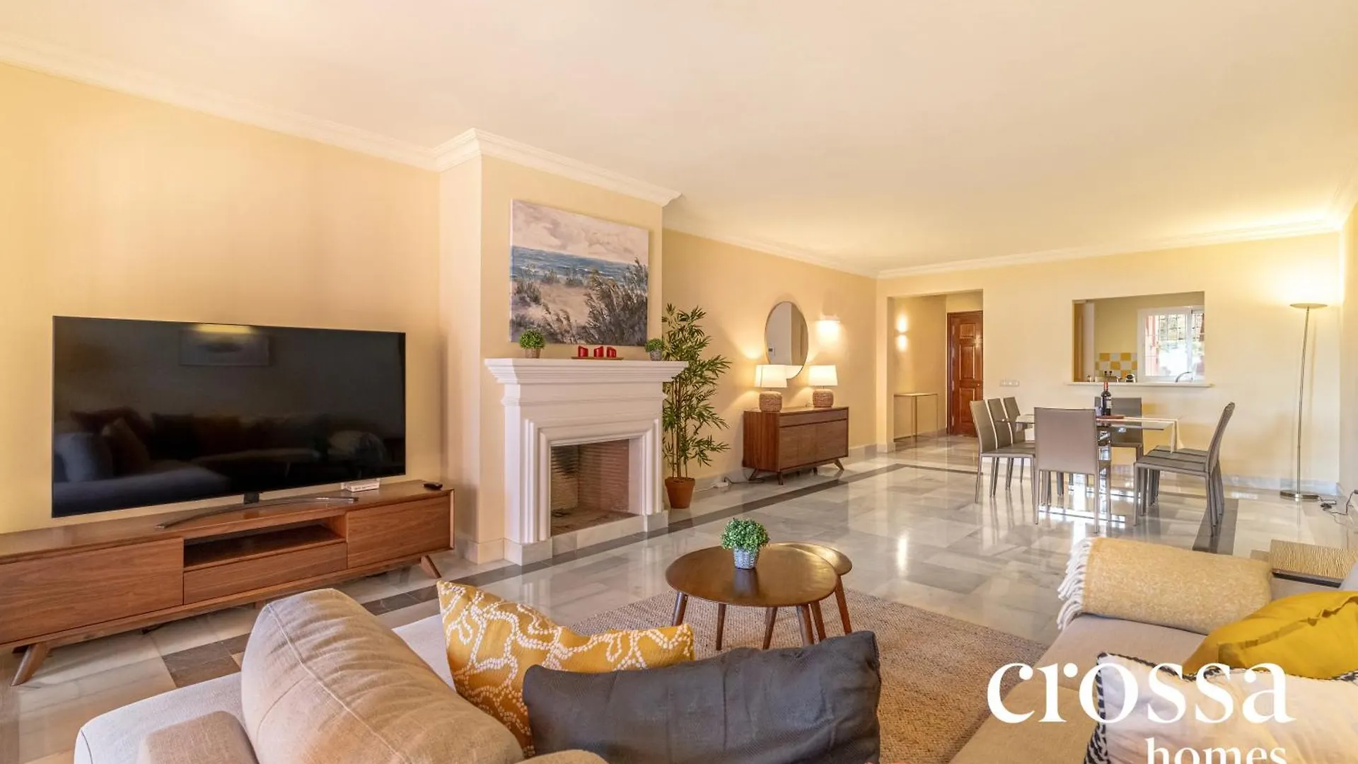 Elegant Golf Apt, Peace, Pool, Panoramic Views Malaga Apartment